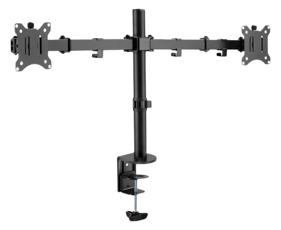 DIGITUS Universal Dual Monitorhalter mit Klemmbefestigung, Ansicht 5