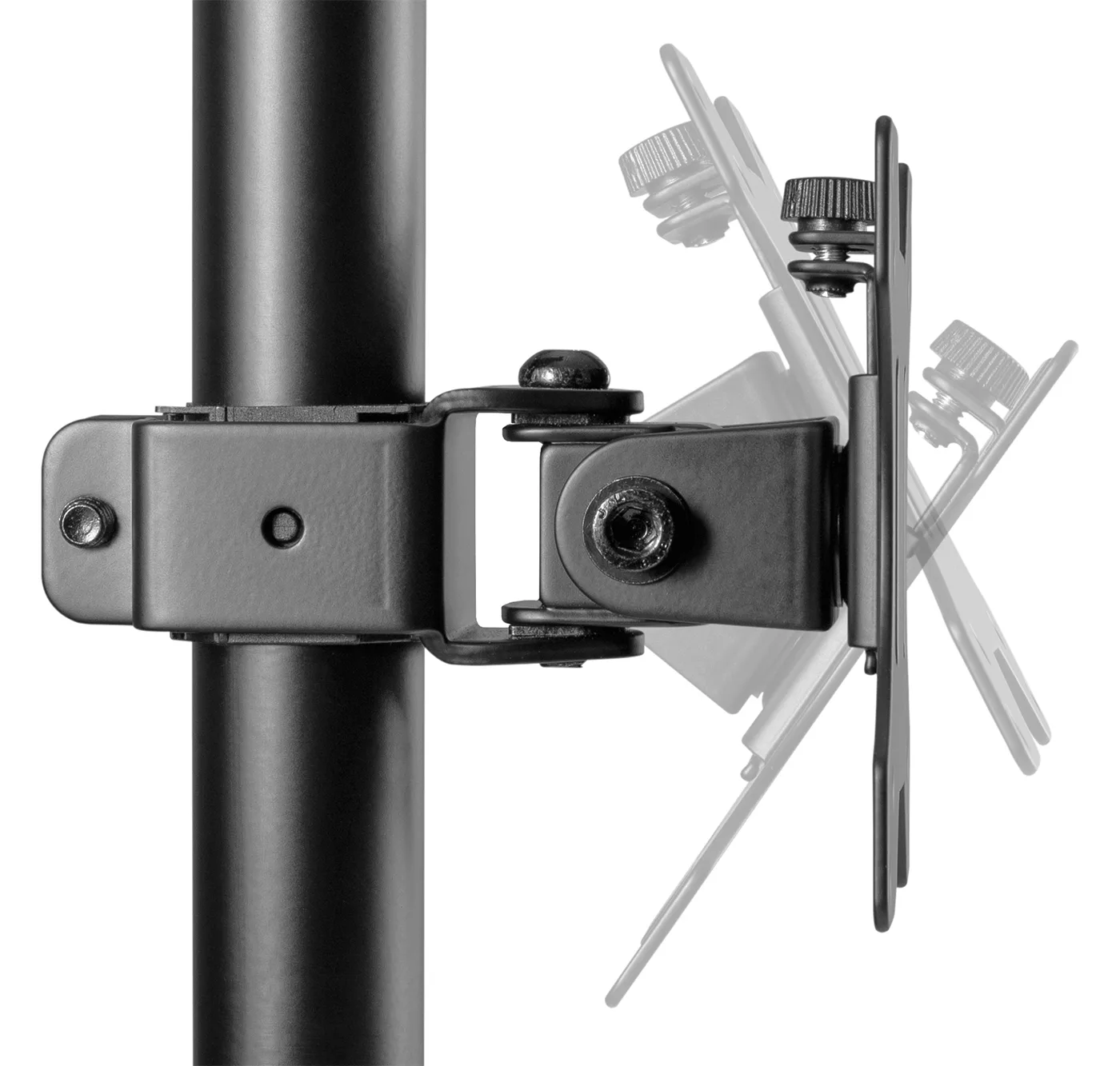 DIGITUS Universal Dual Monitorhalter, Vertikal, Ansicht 2