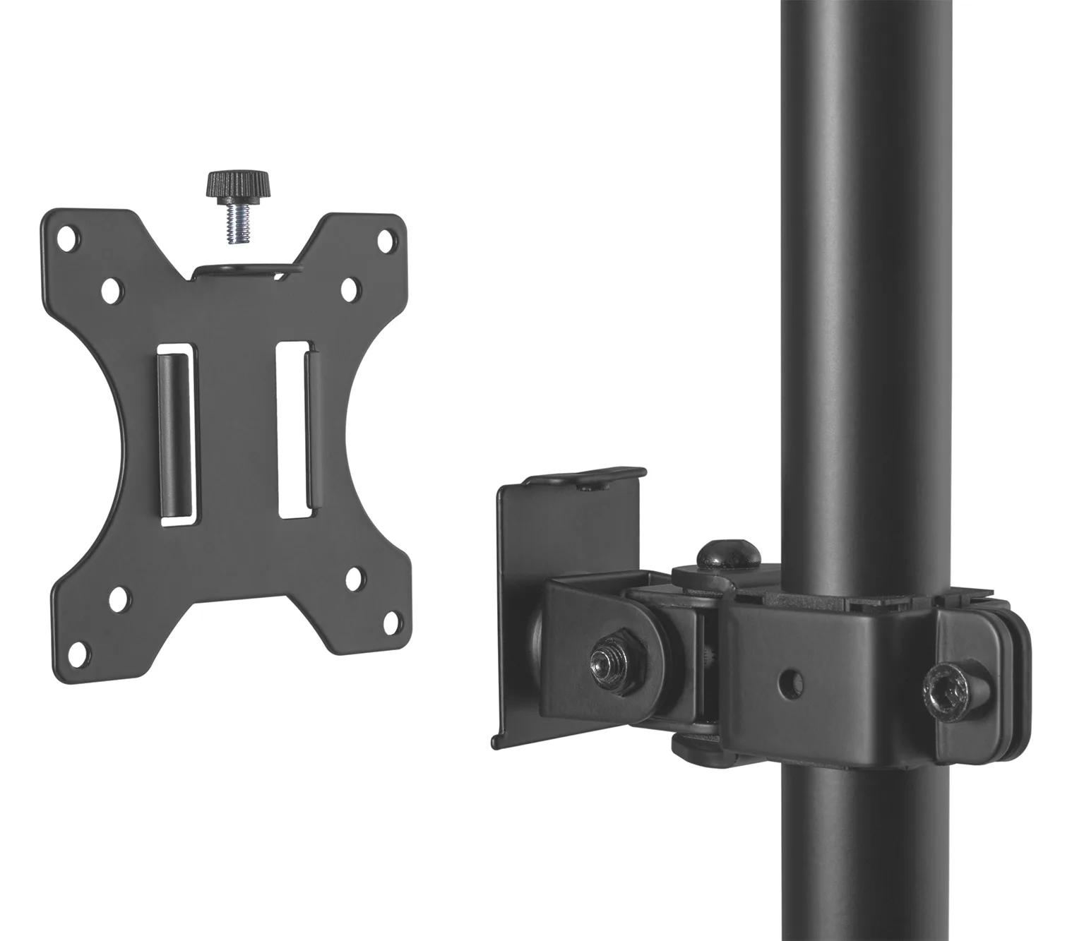 DIGITUS Universal Dual Monitorhalter, Vertikal, Ansicht 4