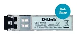 D-Link DEM 311GT - SFP (Mini-GBIC)-Transceiver-Modul, Ansicht 3