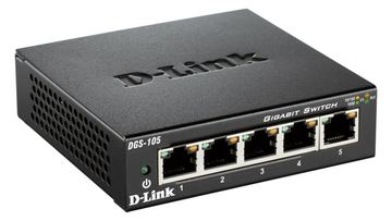 D-Link DGS 105 - Switch - 5 x 10/100/1000 - Desktop von LumaTech