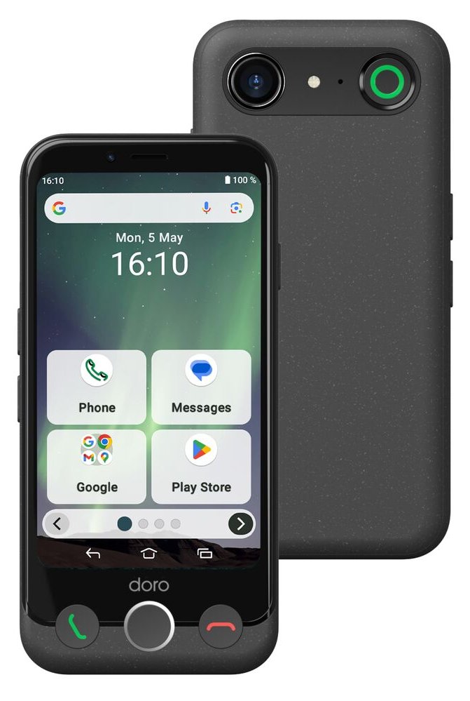 Doro Aurora A10 graphit+ Wireless Charging Station - Smartphone - 64 GB