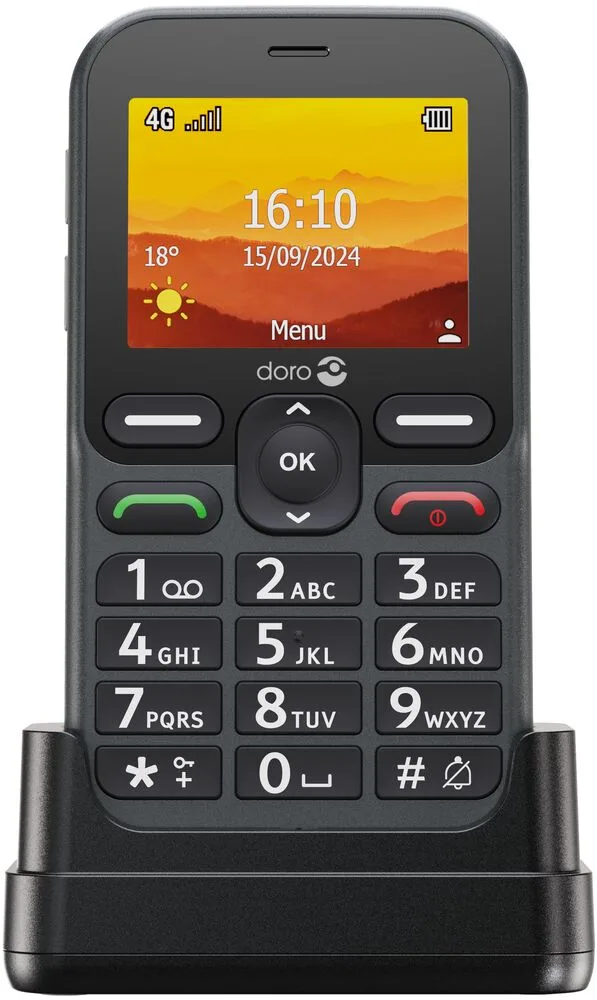 Doro Leva L10 graphit - 1.150 mAh - 6,1 cm, Ansicht 2