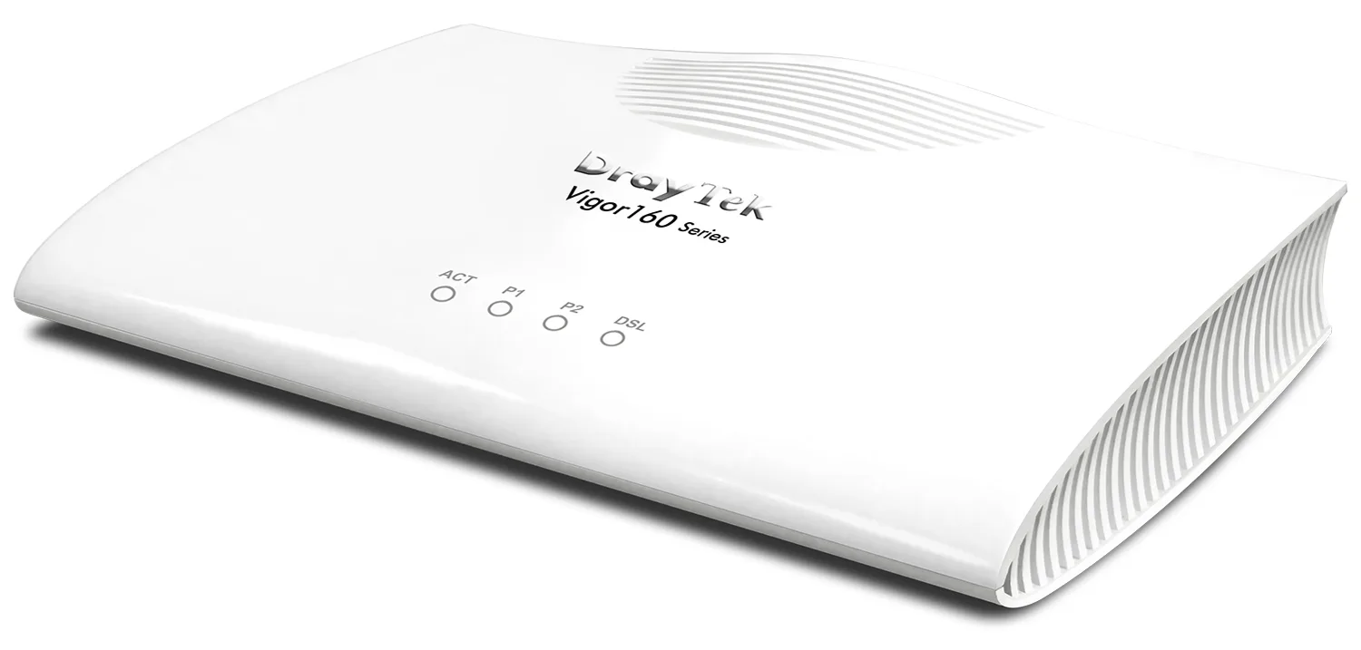 Draytek Vigor 167 - Router - DSL-Modem 2-Port-Switch, Ansicht 3