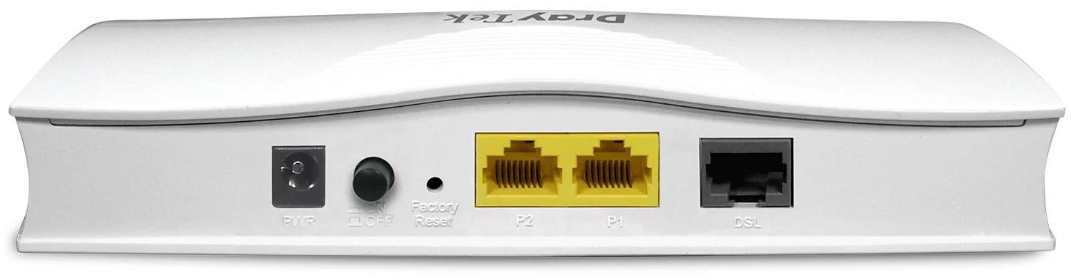 Draytek Vigor 167 - Router - DSL-Modem 2-Port-Switch, Ansicht 4