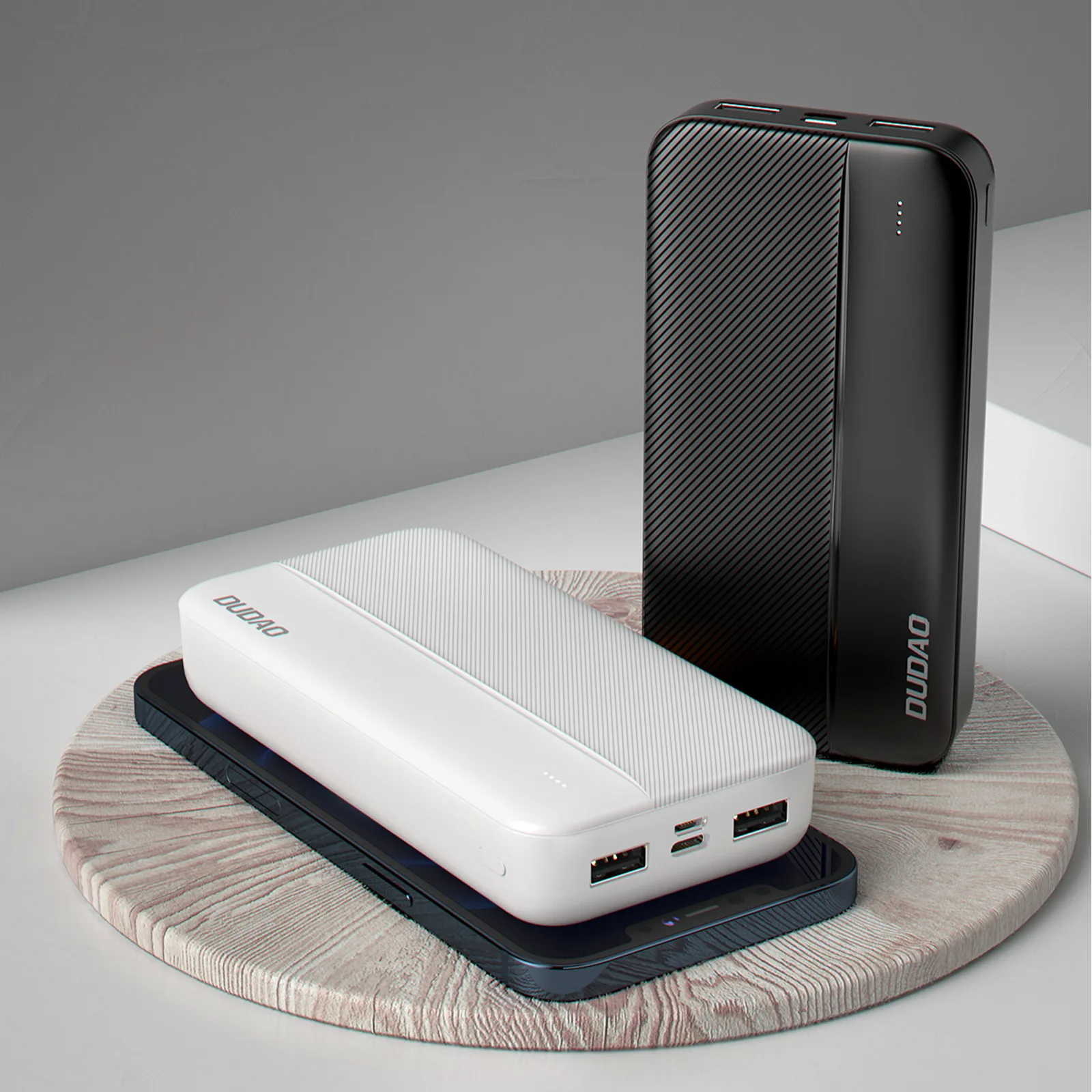 Dudao K4S+ Powerbank 20000mAh White, Ansicht 3