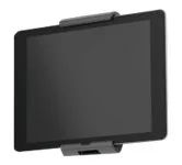Durable TABLET HOLDER WALL - Klammer für Tablett - Aluminium, ABS-Kunststoff - Silber (7-13), Ansicht 3