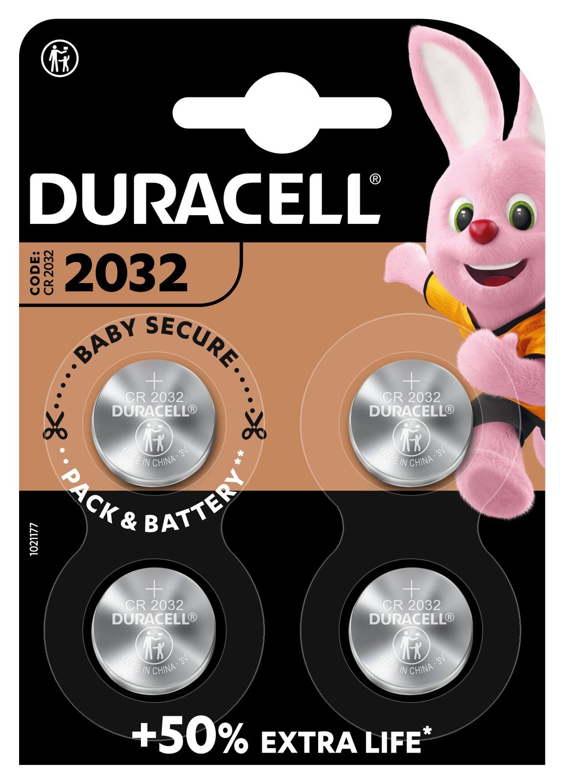 Duracell 2032 - Batterie 4 x CR2032 - Li - 220