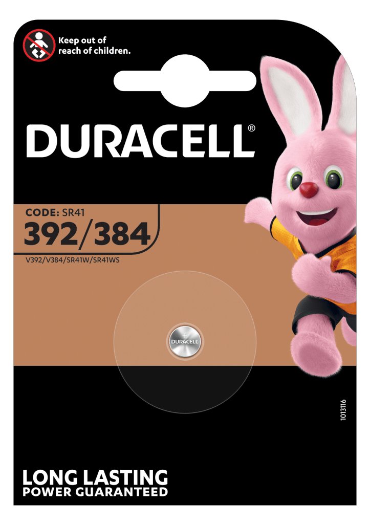 Duracell 384/392 - Batterie SR41 - Silberoxid