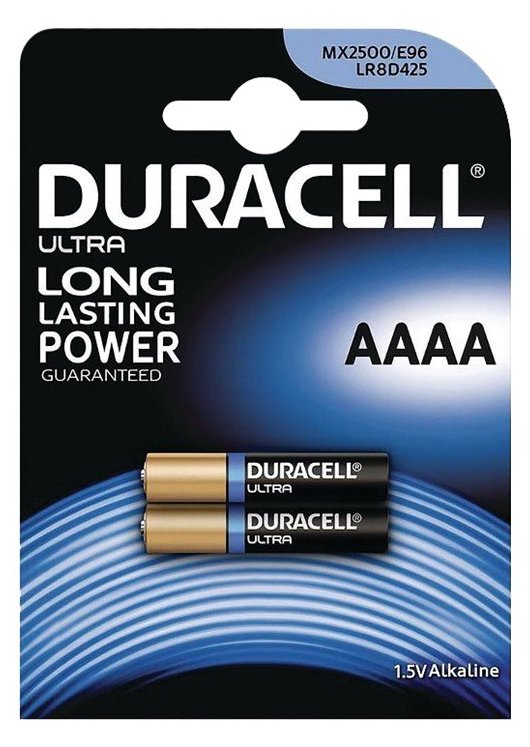 Duracell Ultra - Batterie 2 x AAAA - Alkalisch