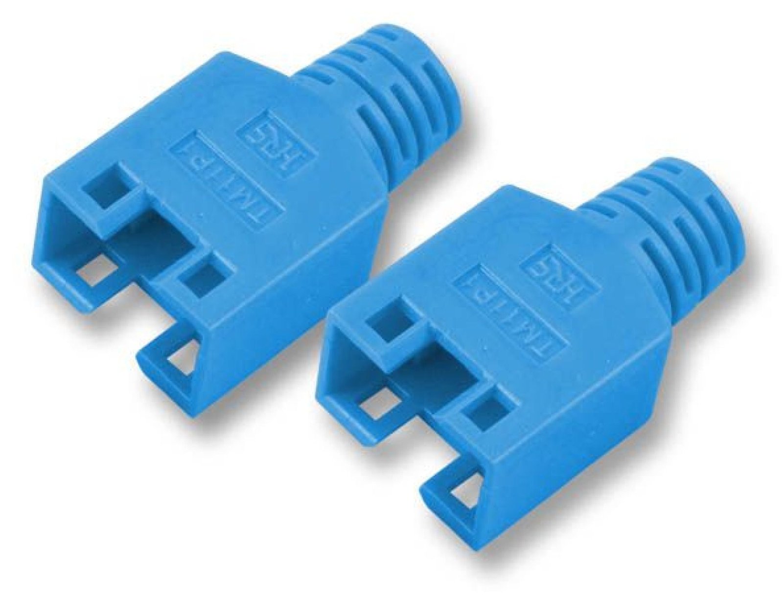 EFB Elektronik Strain relief boots - Netzwerkkabel-Knickschutz - Blau (Packung mit 100)
