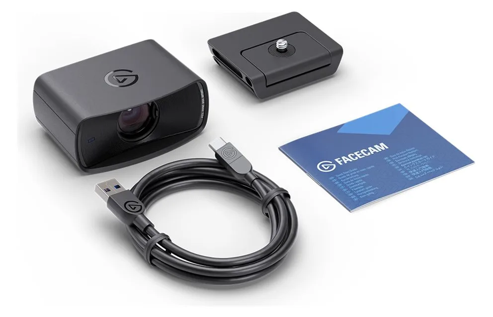 Elgato Facecam MK2, 1920 x 1080 Pixel, Full HD, 540p, 720p, 1080p, 84°, USB-C, Schwarz, Ansicht 3