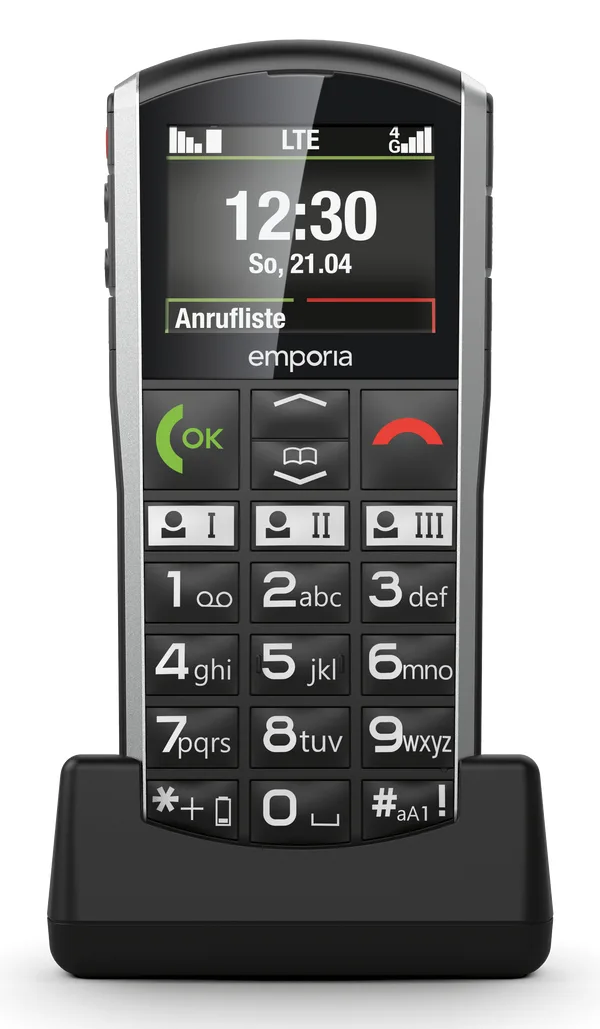 Emporia emporiaSIMPLICITY LTE - 4G Feature Phone - RAM 64 MB / Interner Speicher 128 MB, Ansicht 2