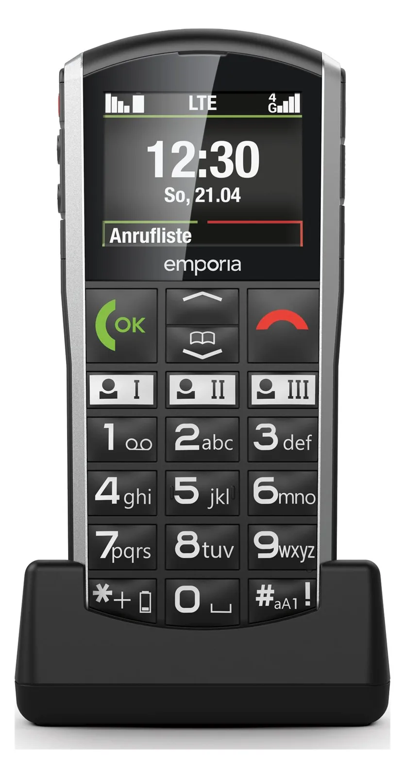 Emporia emporiaSIMPLICITY LTE - 4G Feature Phone - RAM 64 MB / Interner Speicher 128 MB, Ansicht 3