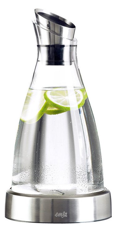 EMSA FLOW - Kühlkaraffe - 1 L - rostfreier Edelstahl