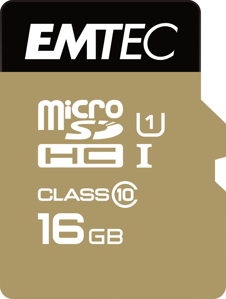 EMTEC Gold+ - Flash-Speicherkarte (SD-Adapter inbegriffen)
