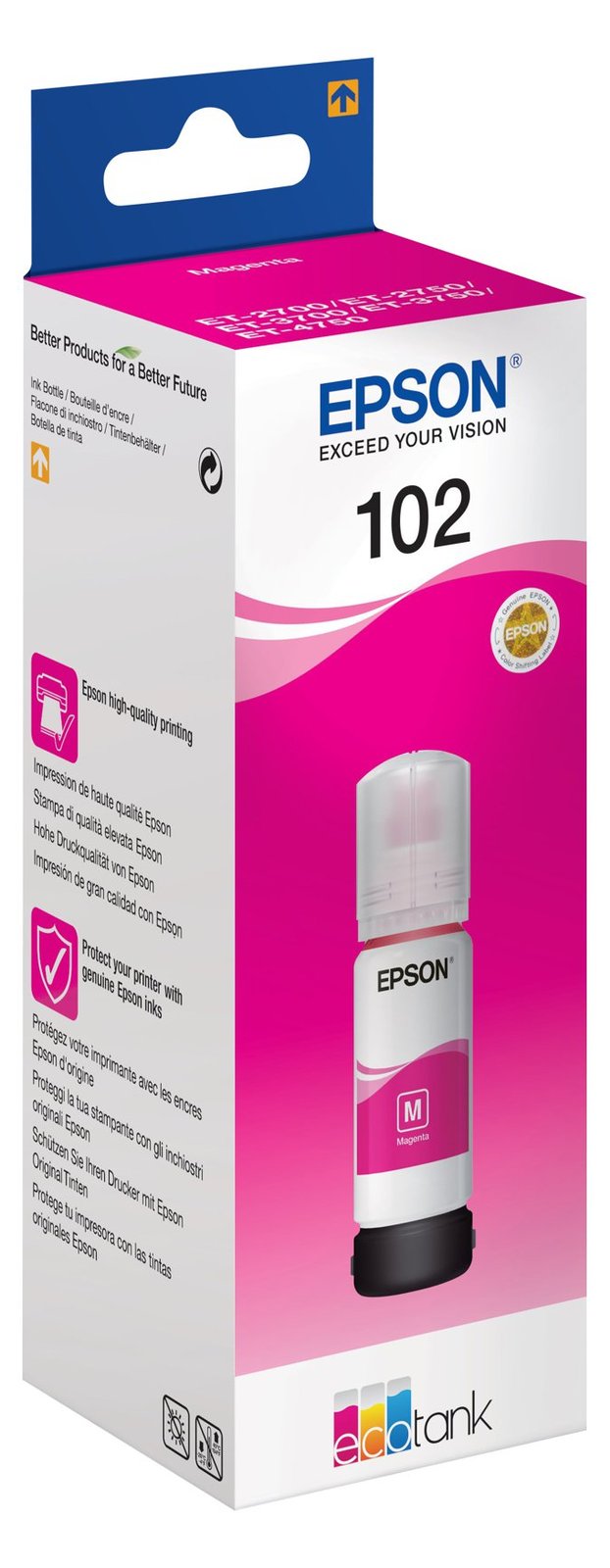 Epson 102 - 70 ml - Magenta - Original - Tintenbehälter