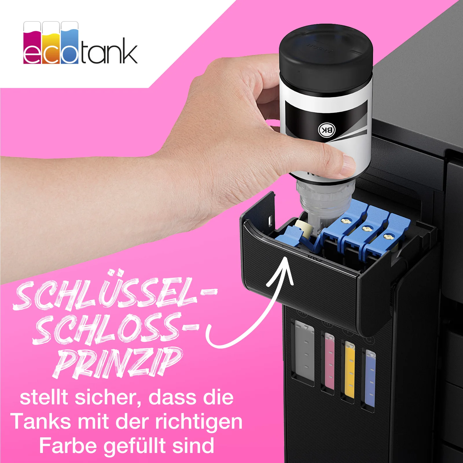 Epson 113 Multipack - 4er-Pack - Schwarz, Gelb, Cyan, Magenta, Ansicht 7