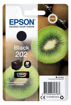 Epson 202 - 6.9 ml - Schwarz - Original - Blisterverpackung von LumaTech
