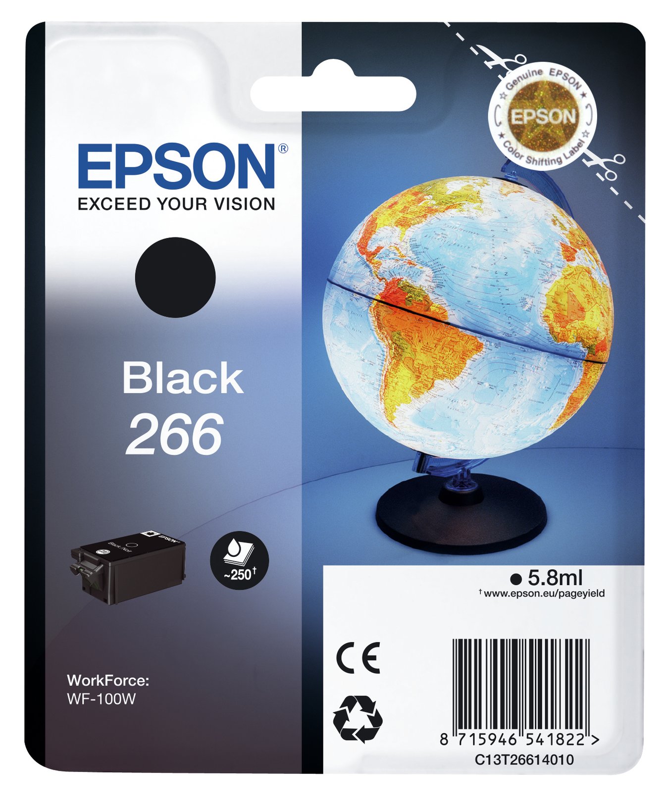 Epson 266 - 6 ml - Schwarz - Original - Tintenpatrone