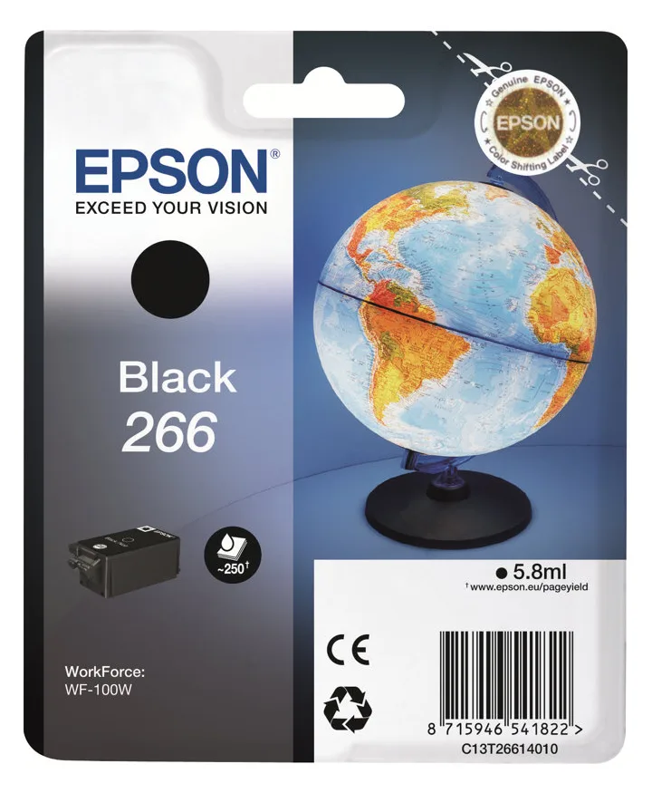 Epson 266 - 6 ml - Schwarz - Original - Tintenpatrone, Ansicht 2