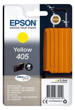 Epson 405 - 5.4 ml - Gelb - original - Blister mit RF- / akustischem Alarmsignal von LumaTech