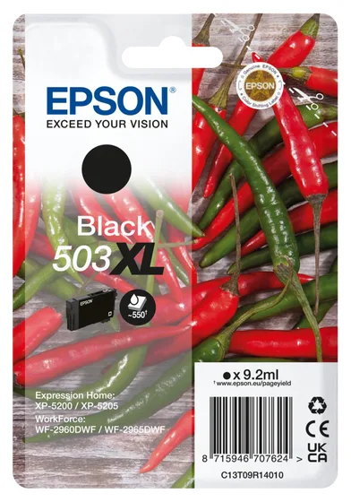 Epson 503XL Singlepack - 9.2 ml - XL - Schwarz, Ansicht 2