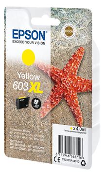 Epson 603XL - 4 ml - XL - Gelb - original - Blister mit RF- / akustischem Alarmsignal von LumaTech