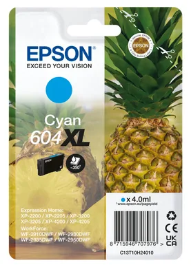 Epson 604XL Singlepack - 4 ml - XL - Cyan - original, Ansicht 2