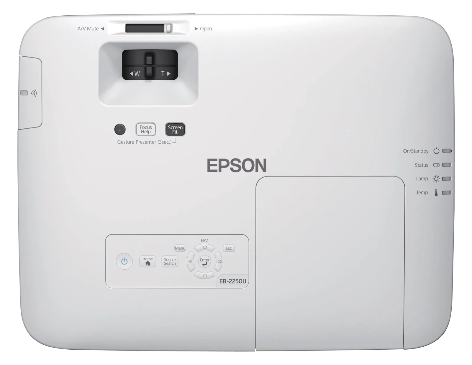 Epson EB-2250U - 3-LCD-Projektor - 5000 lm (weiß), Ansicht 3