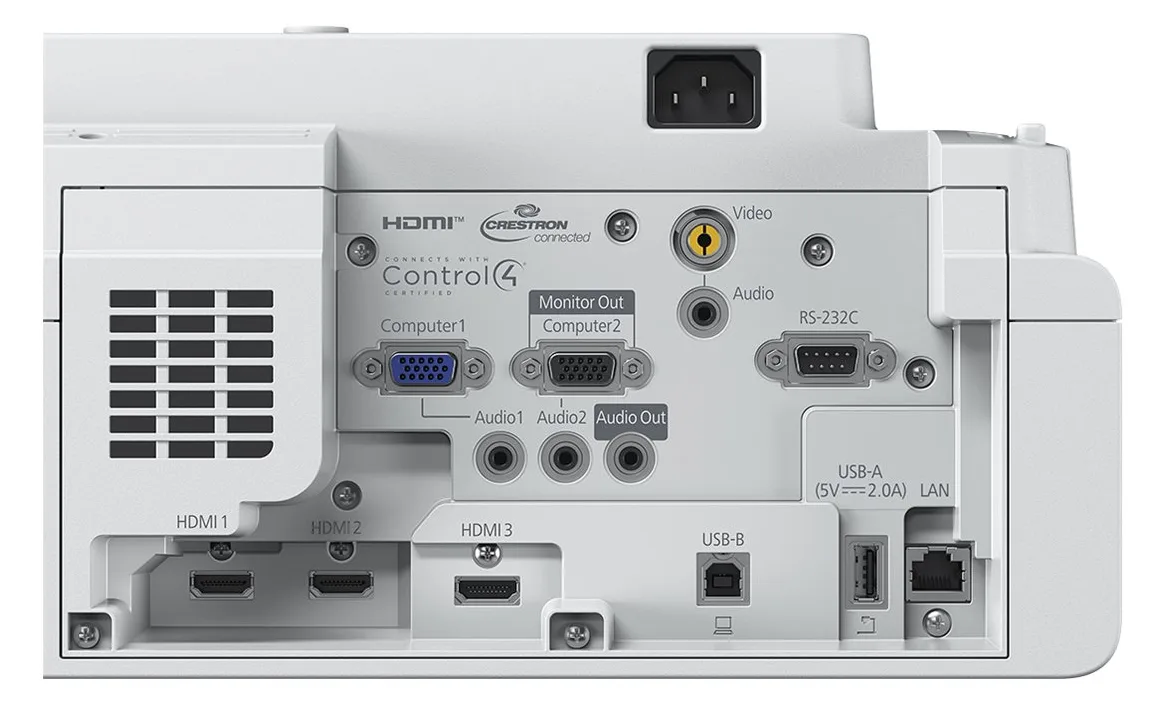 Epson EB-760WI - 3-LCD-Projektor - 4100 lm (weiß), Ansicht 3