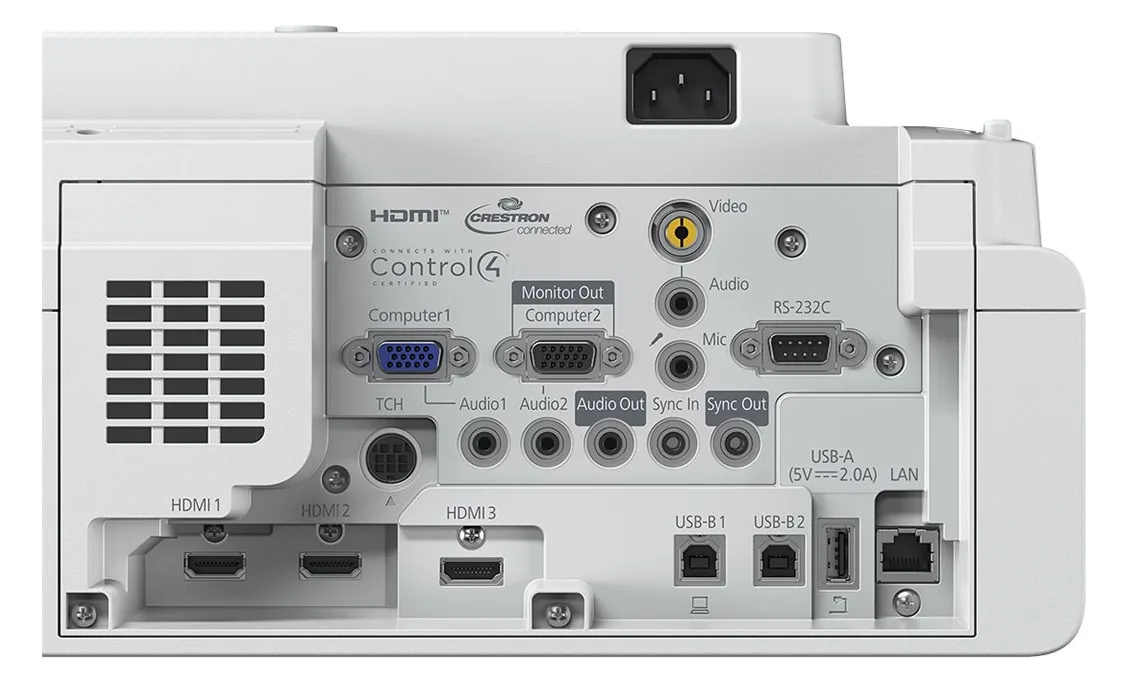 Epson EB-760WI - 3-LCD-Projektor - 4100 lm (weiß), Ansicht 5