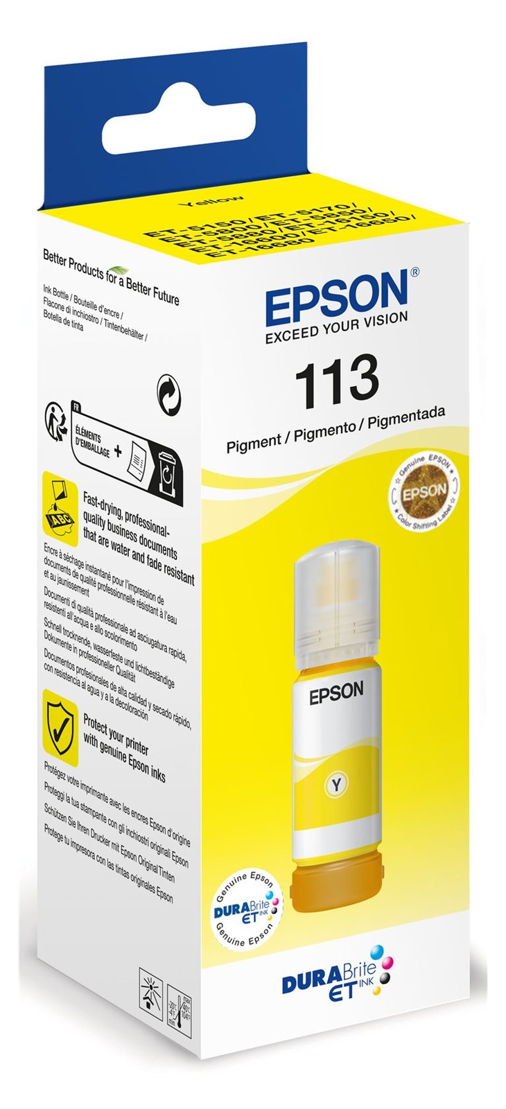 Epson EcoTank 113 - 70 ml - Gelb - original - Nachfülltinte