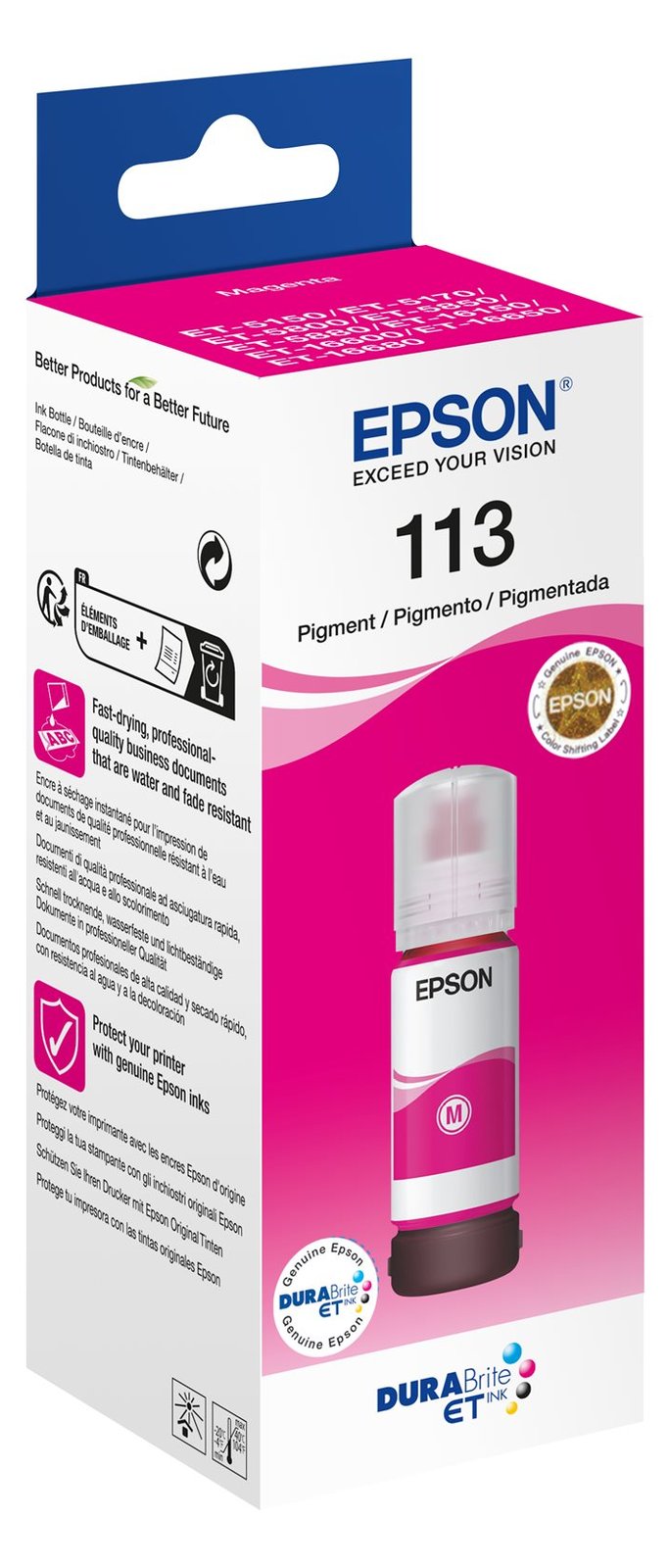 Epson EcoTank 113 - 70 ml - Magenta - original