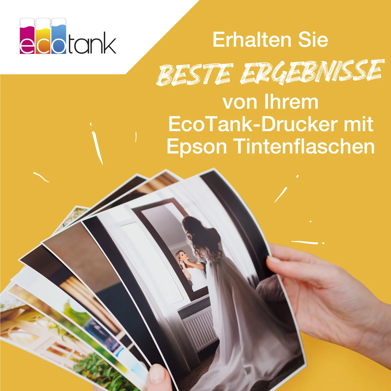 Epson EcoTank 664 - 4er-Pack - Schwarz, Gelb, Cyan, Magenta - 1 Stück(e), Ansicht 3