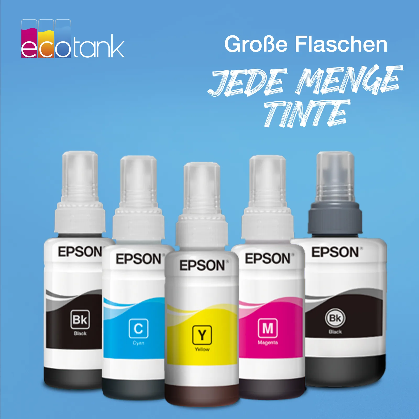 Epson EcoTank 664 - 4er-Pack - Schwarz, Gelb, Cyan, Magenta - 1 Stück(e), Ansicht 5