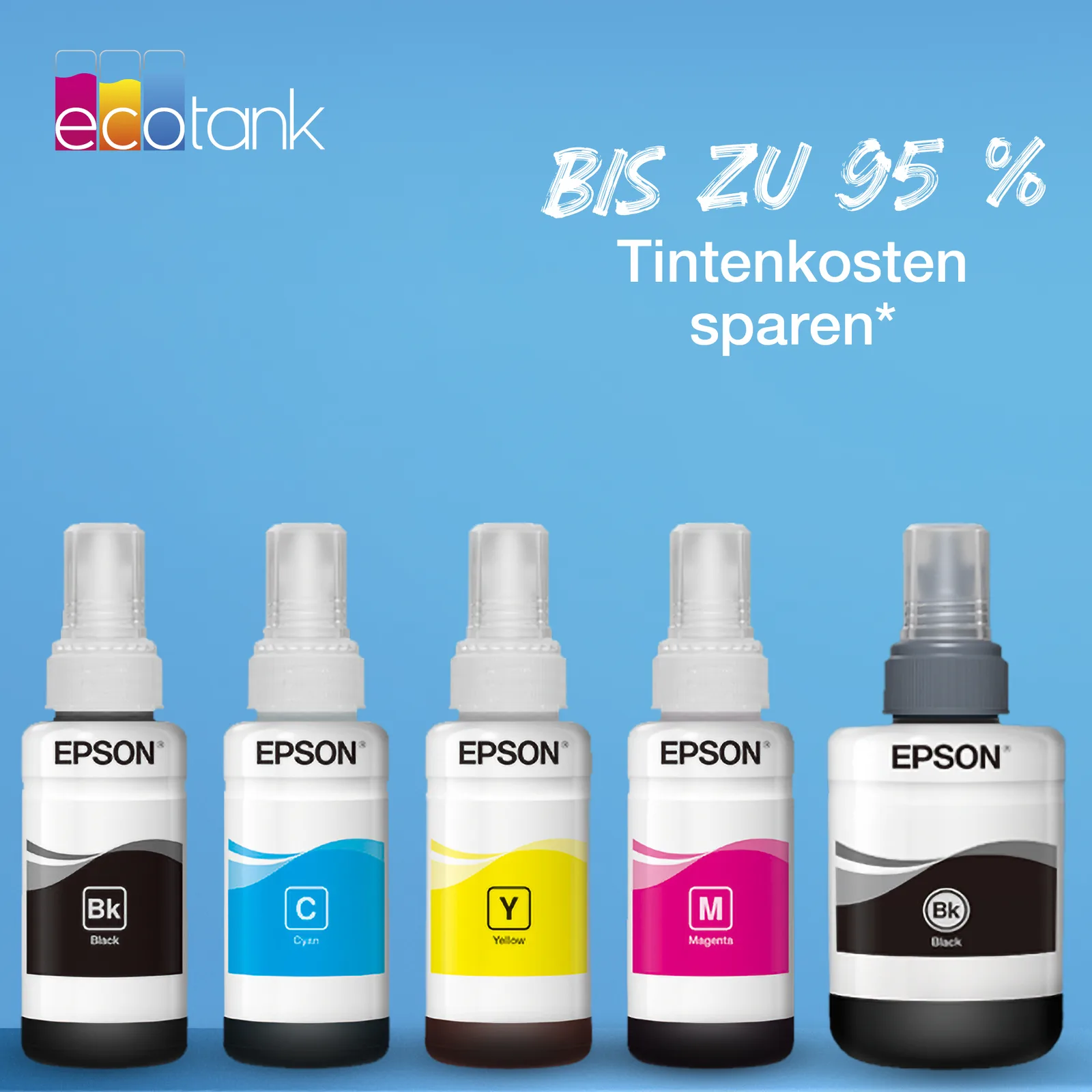 Epson EcoTank 664 - 4er-Pack - Schwarz, Gelb, Cyan, Magenta - 1 Stück(e), Ansicht 6