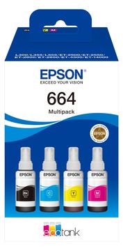 Epson EcoTank 664 - 4er-Pack - Schwarz, Gelb, Cyan, Magenta von LumaTech