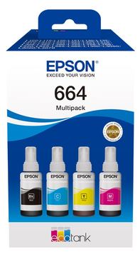 Epson EcoTank 664 - 4er-Pack - Schwarz, Gelb, Cyan, Magenta von LumaTech