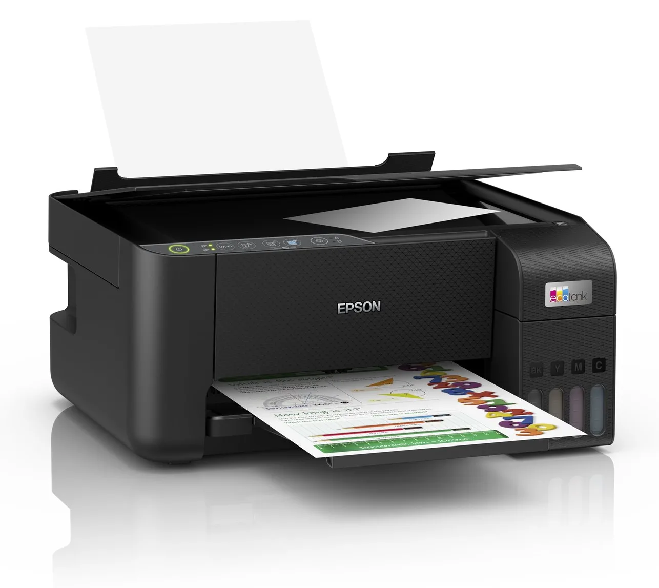 Epson EcoTank ET-2860 - Multifunktionsdrucker - Farbe - Tintenstrahl - ITS - A4 (Medien), Ansicht 3