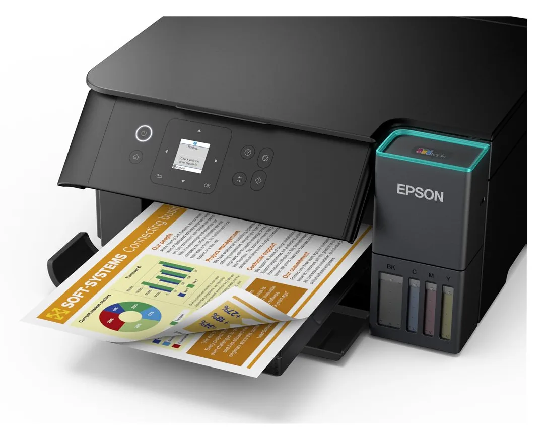 Epson EcoTank ET-2950 - Multifunktionsdrucker - Farbe - Tintenstrahl - ITS - A4/Letter (Medien), Ansicht 4