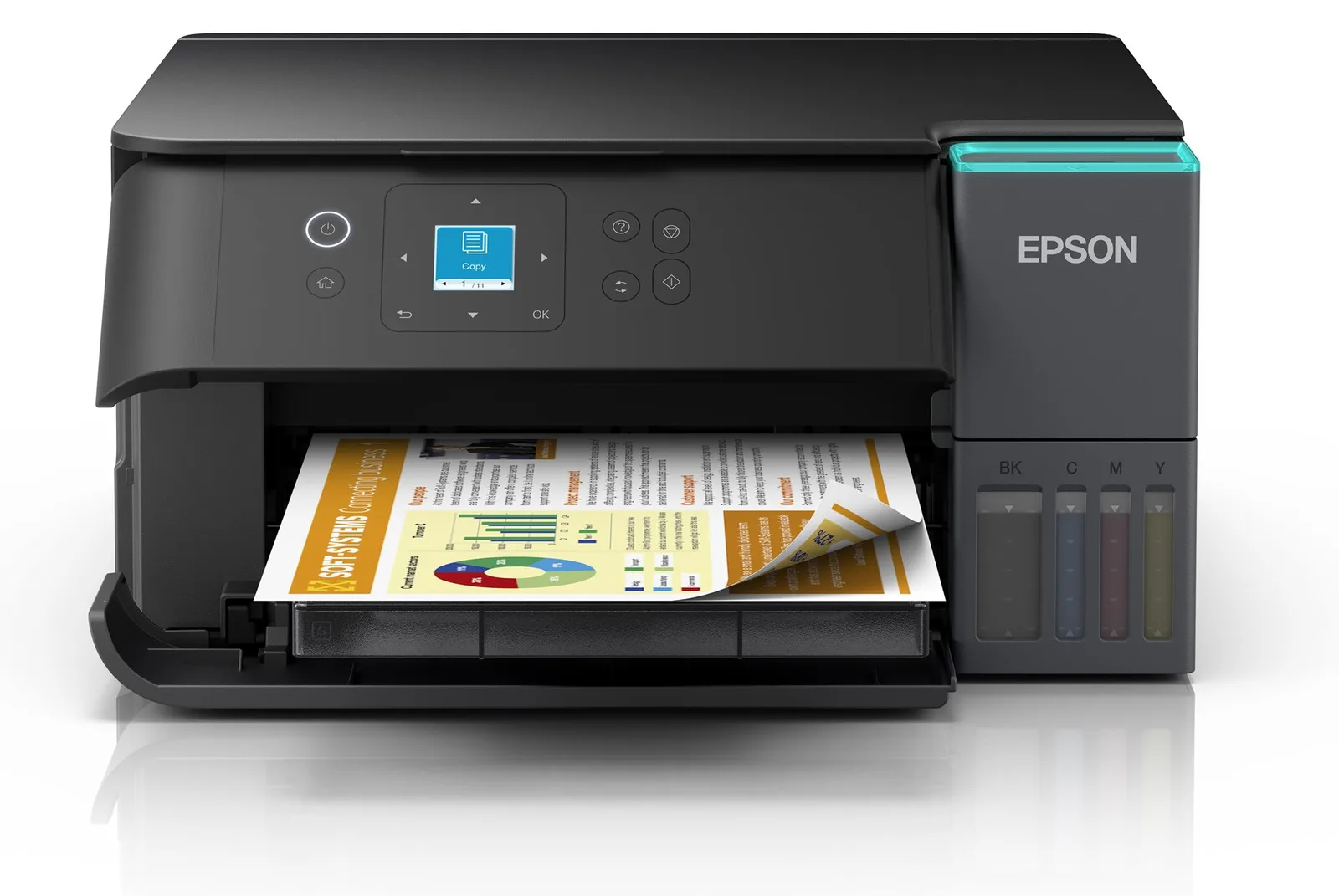 Epson EcoTank ET-2951 - Multifunktionsdrucker - Farbe - Tintenstrahl - ITS - A4/Letter (Medien), Ansicht 4