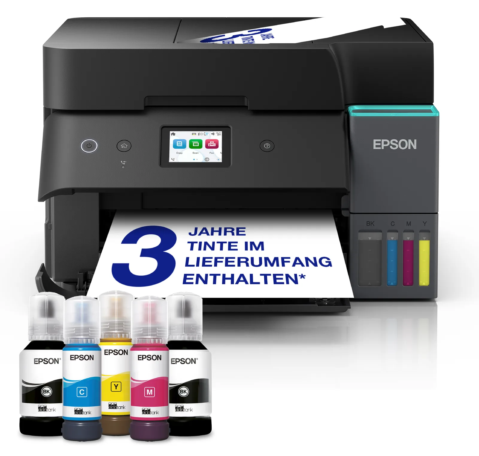 Epson EcoTank ET-4951 - Multifunktionsdrucker - Farbe - Tintenstrahl - ITS - A4/Letter - Tintenstrahldruck - Farbig, Ansicht 3