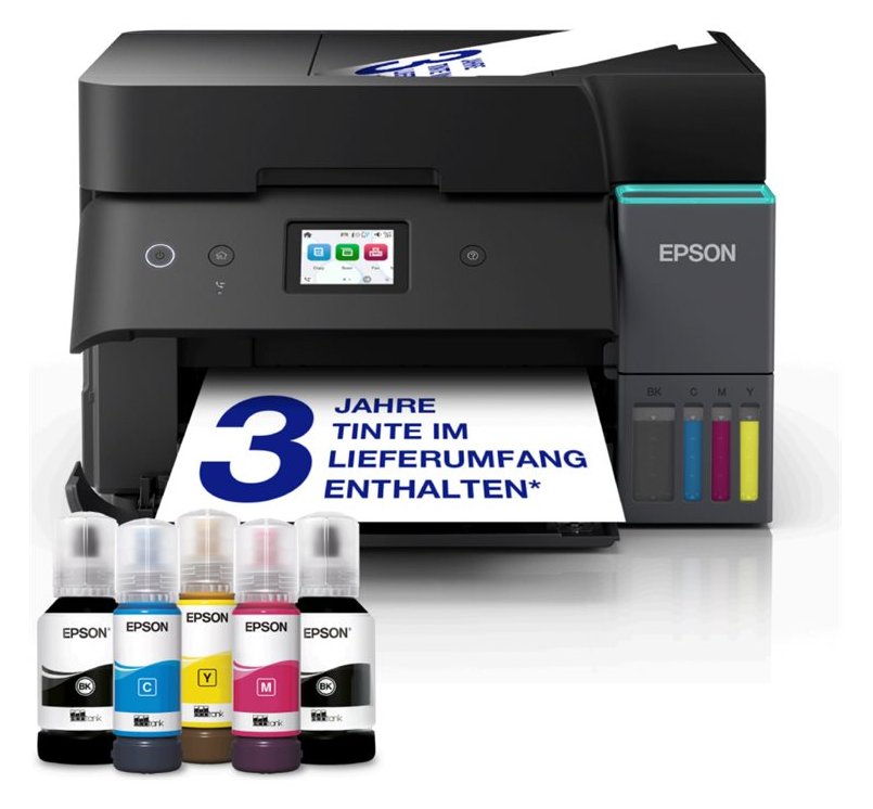 Epson EcoTank ET-4951 - Multifunktionsdrucker - Farbe - Tintenstrahl - ITS - A4/Letter - Tintenstrahldruck - Farbig von LumaTech