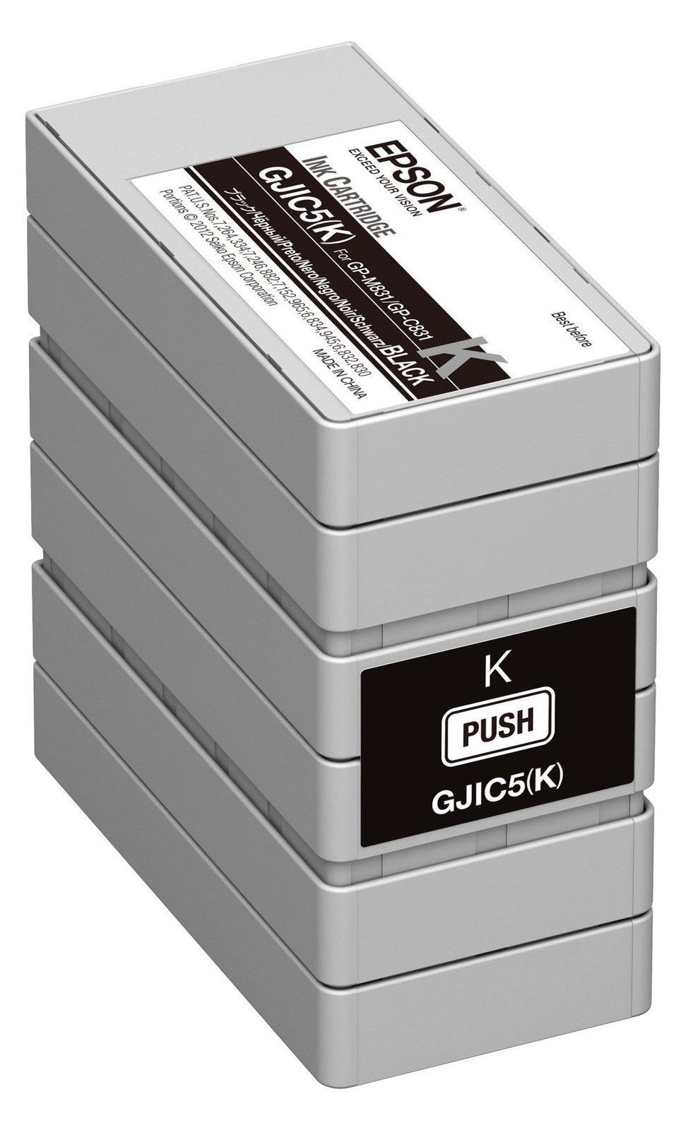 Epson GJIC5(K) - Schwarz - Original - Tintenpatrone