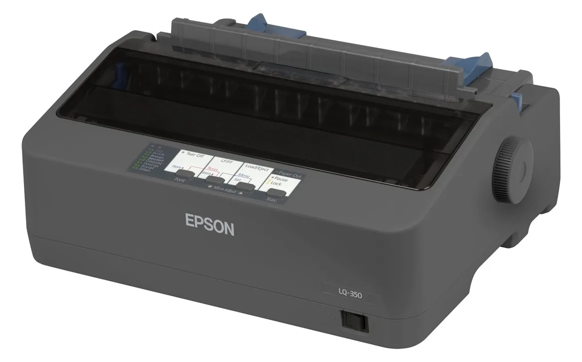 Epson LQ 350 - Drucker - s/w - Punktmatrix - 24 Pin, Ansicht 4