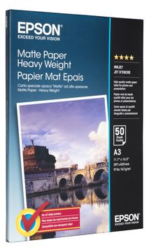 Epson Matt - A3 (297 x 420 mm) - 167 g/m² - 50 Blatt Papier von LumaTech