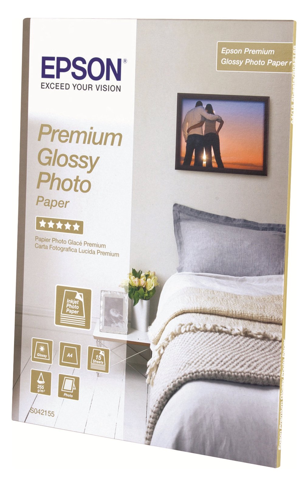 Epson Premium Glossy Photo Paper - Glänzend - 130 x 180 mm