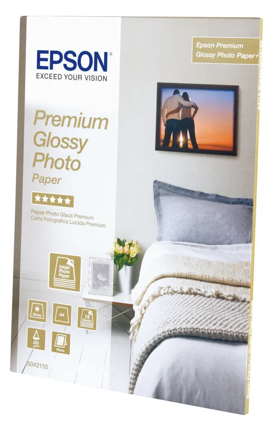 Epson Premium Glossy Photo Paper - Glänzend - A4 (210 x 297 mm), Ansicht 2