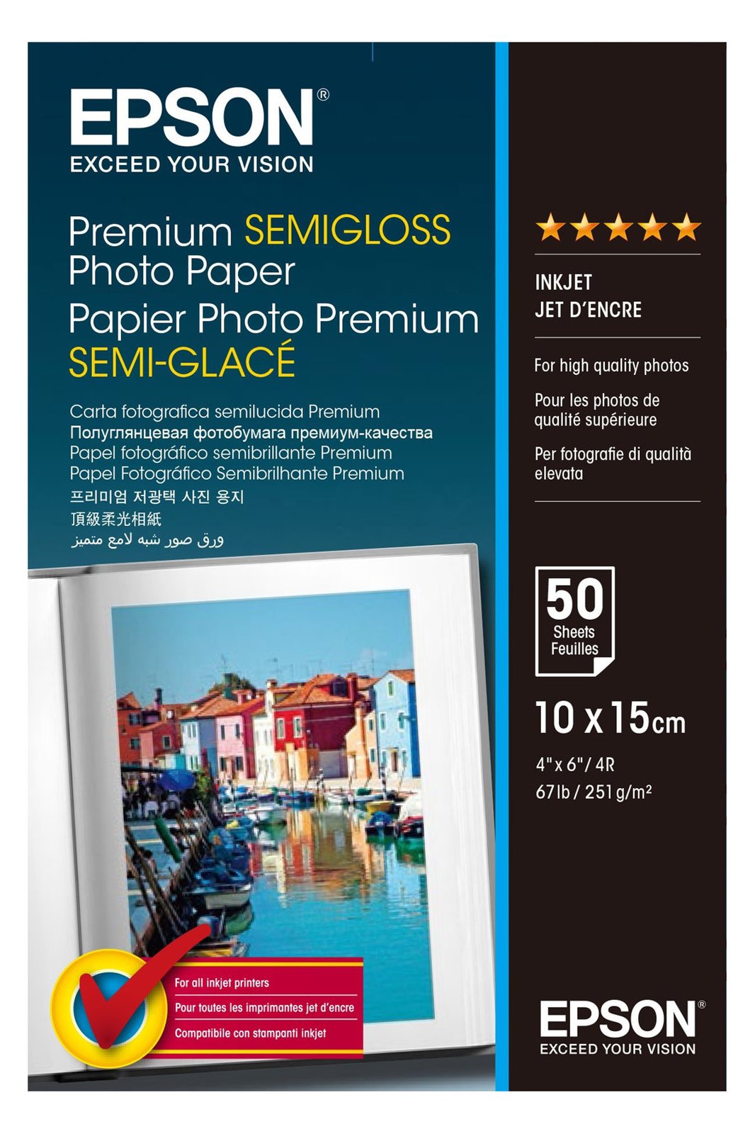 Epson Premium Semigloss Photo Paper - Halbglänzend